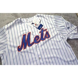 New York Met's Baseball White Jersey XL Noah Syndergaard #34 MLB  NWT Majestic